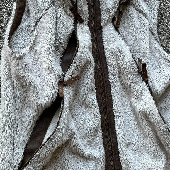 KÜHL Born In The Mountains Woman’s Faux Fur Vest Size XL Brown - Picture 2 of 9